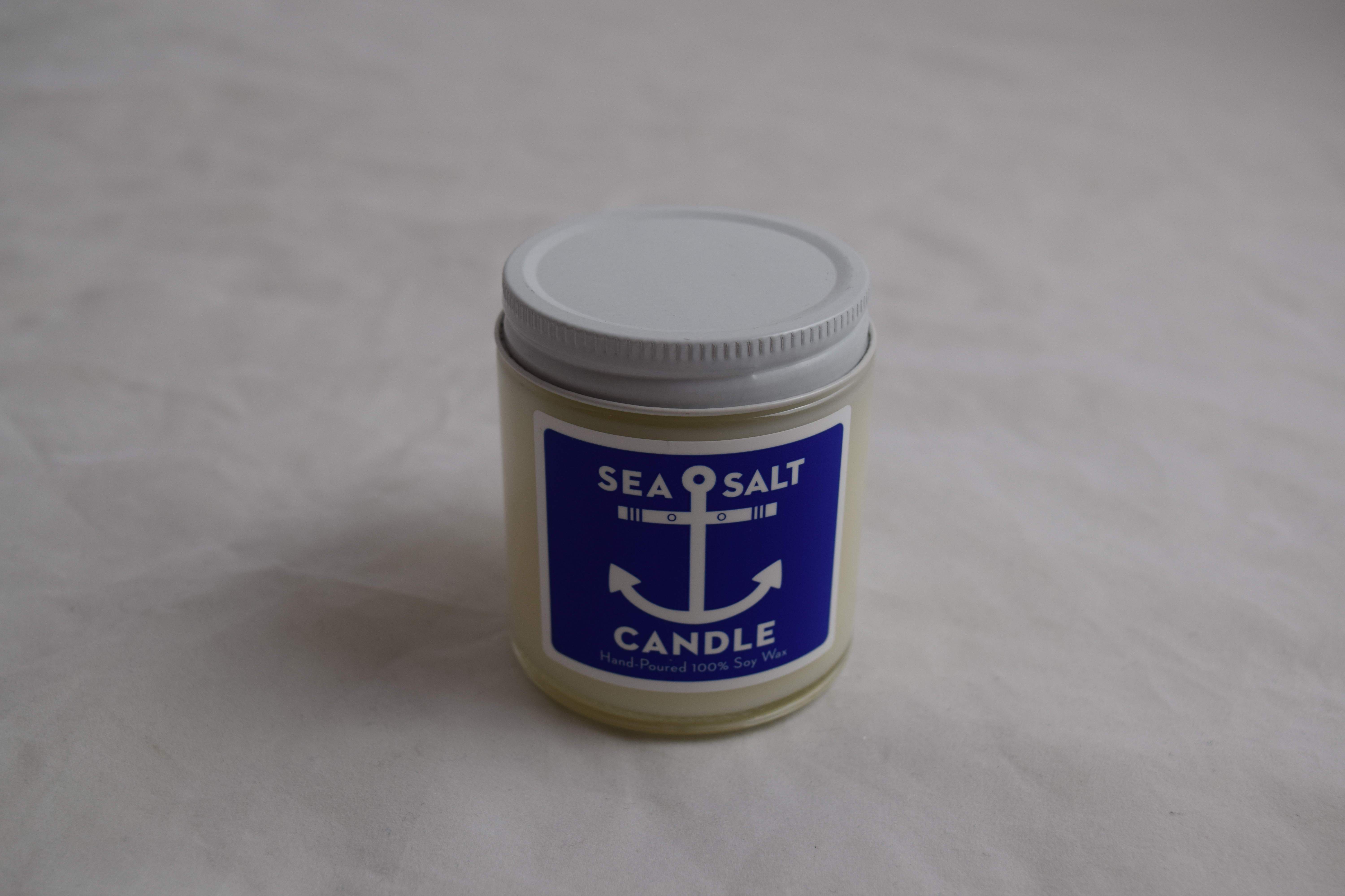 Sea salt candle