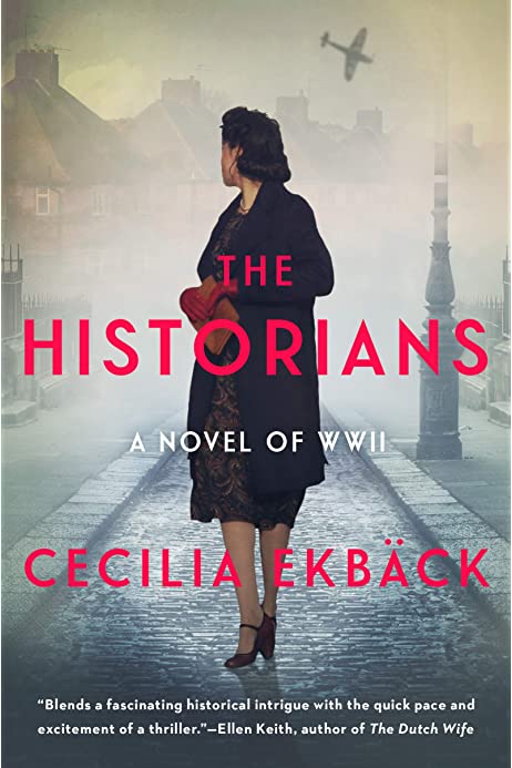 Book cover with title over an image of a woman walking down a foggy street and looking back over her shoulder.