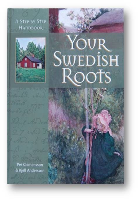 Book cover with title and graphics of a child grabbing a small tree and a red cottage.