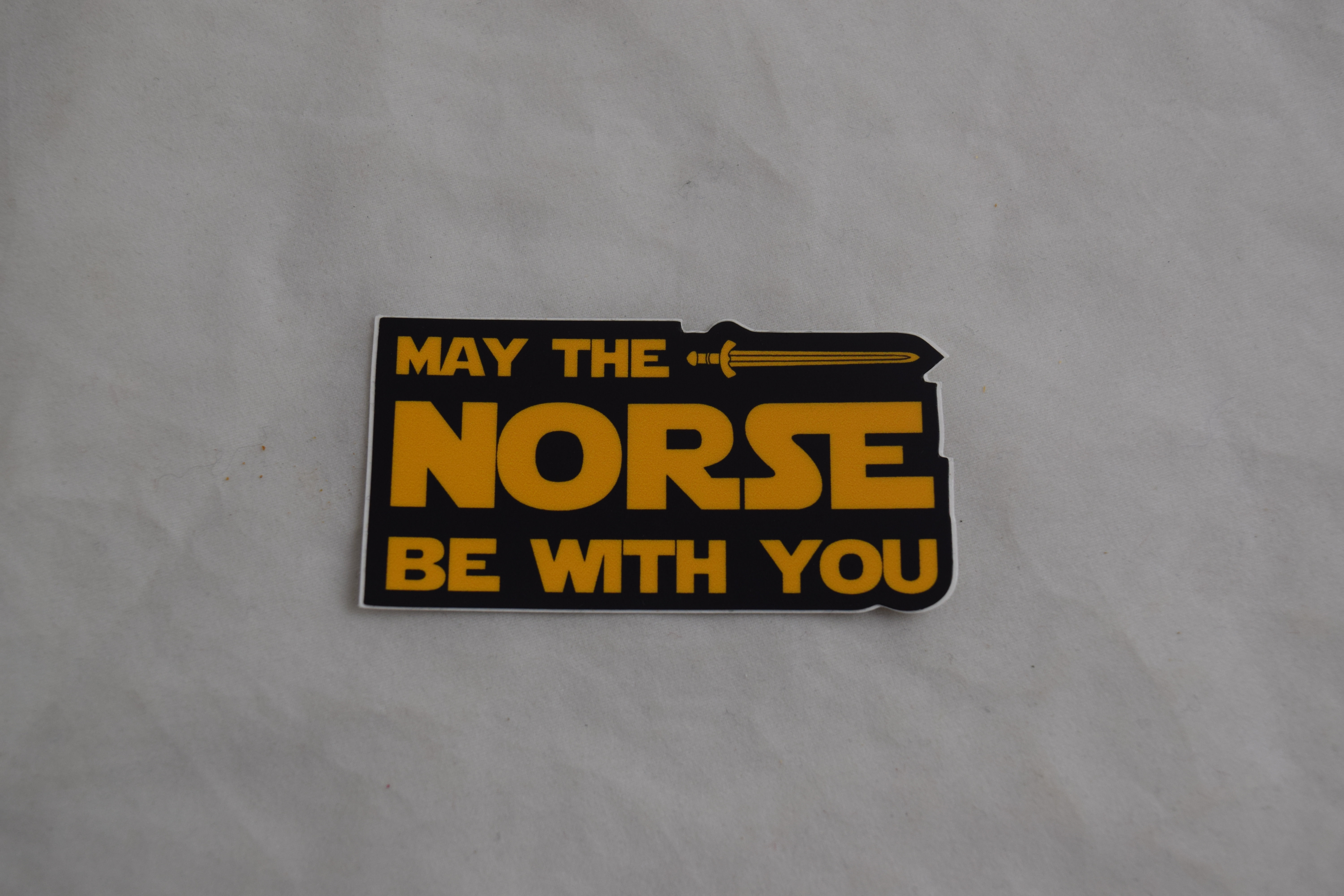 Norse Be With You Sticker