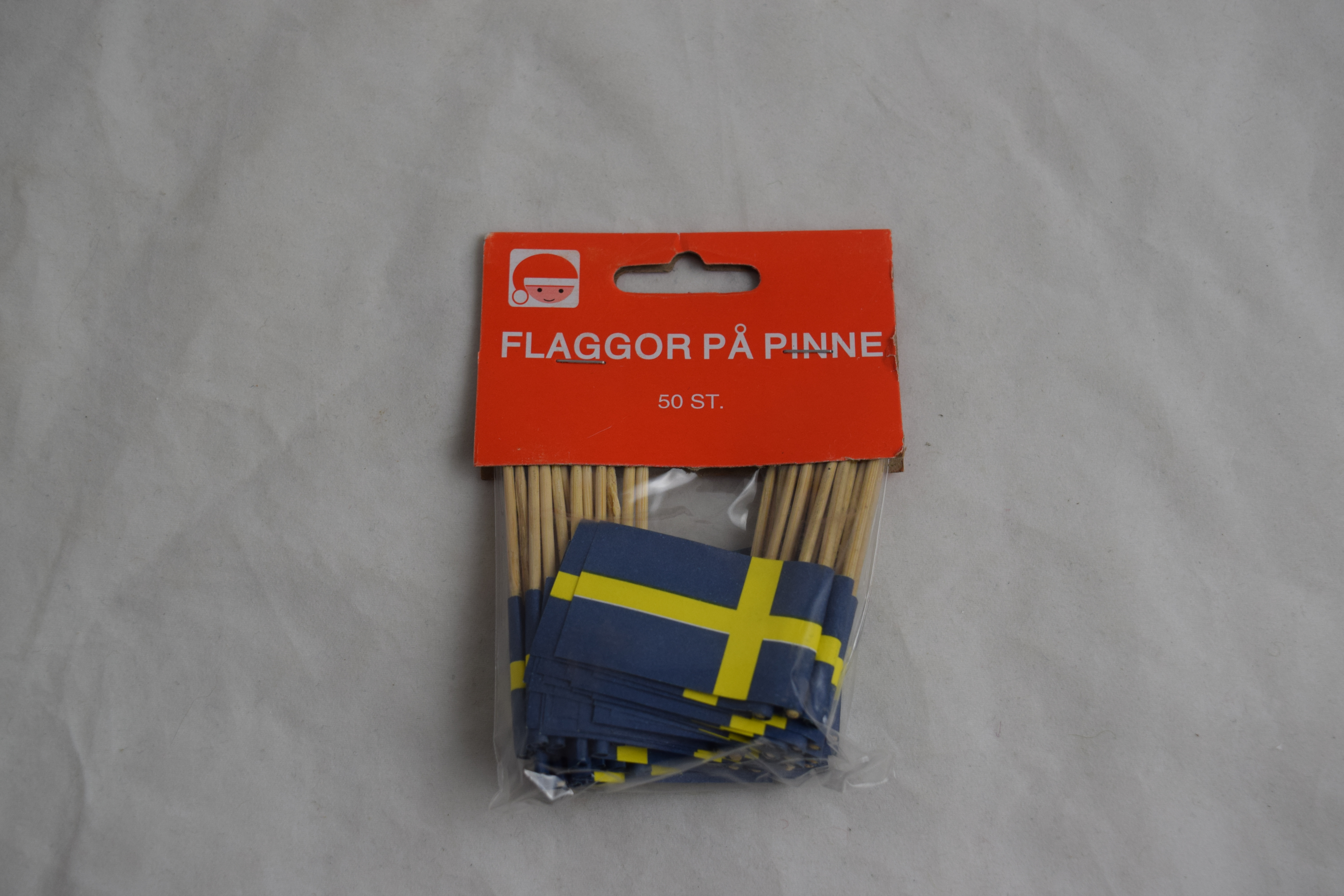 Country Flag on a Toothpick - Sweden