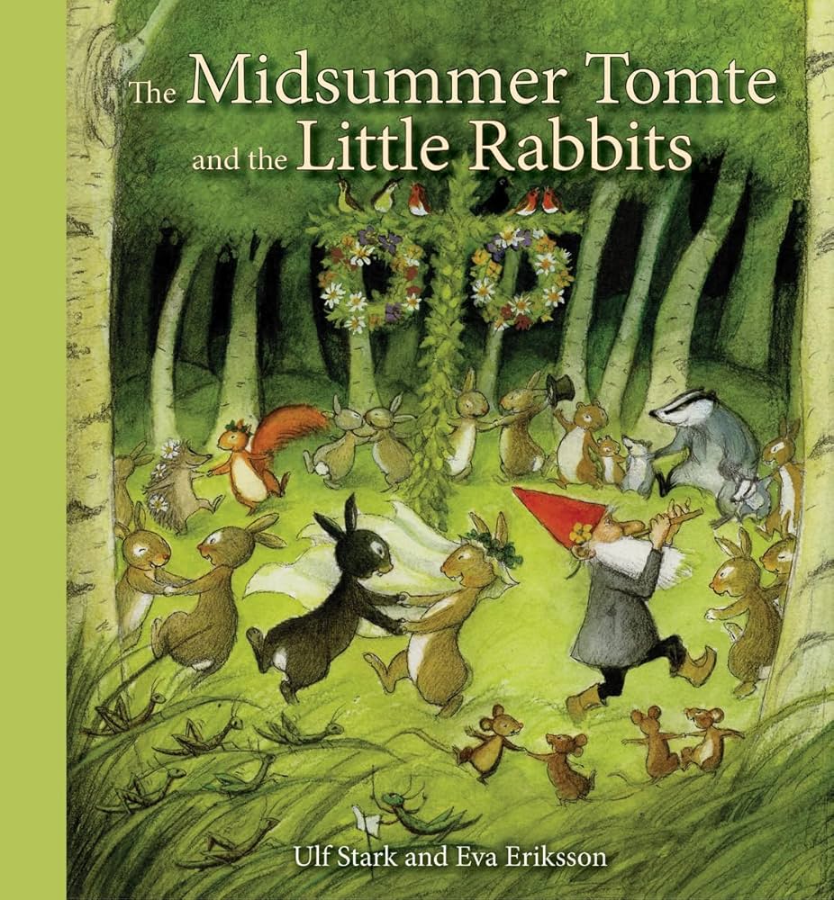 The Midsummer Tomte and the Little Rabbits book cover