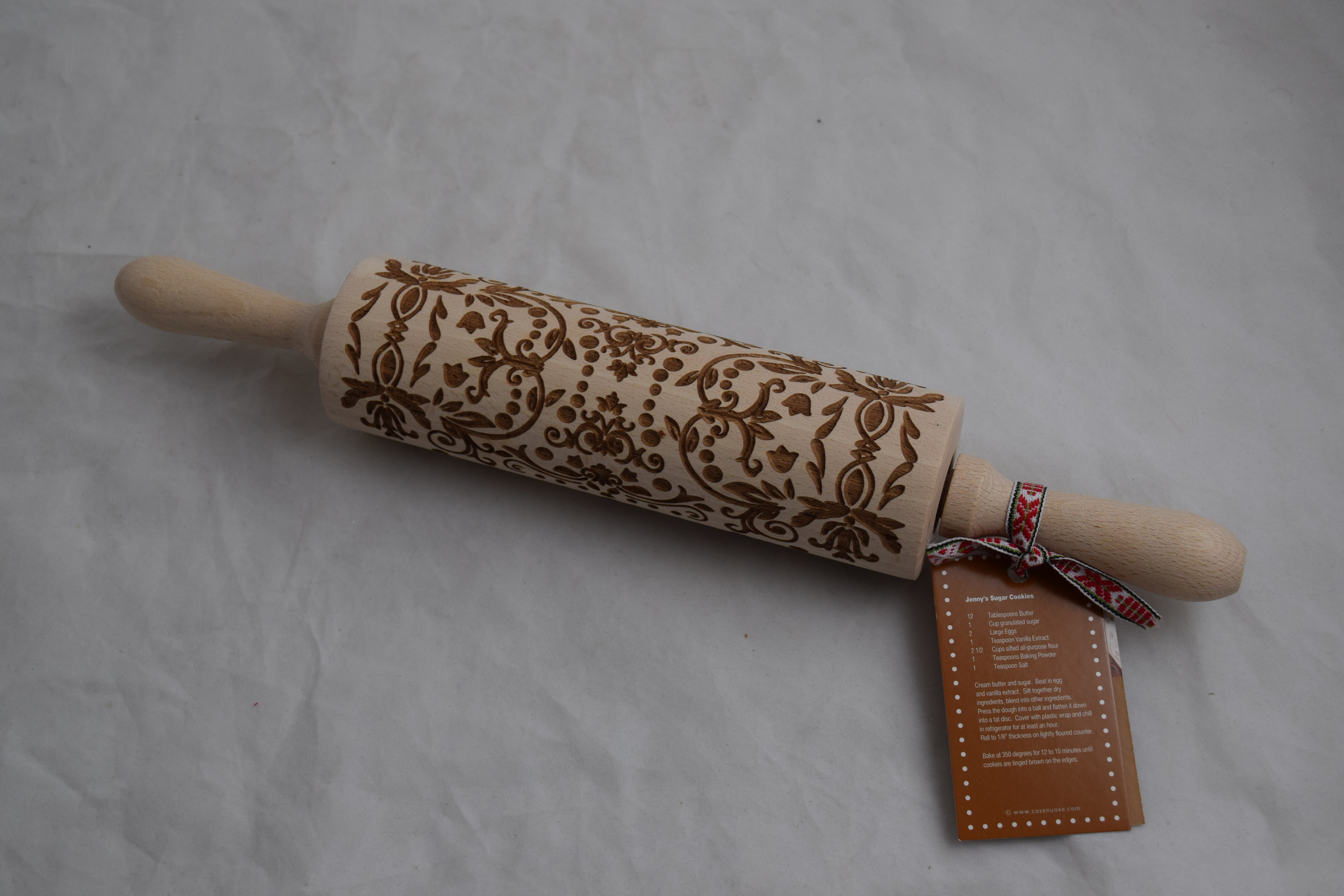 Folk Pattern Rolling Pin