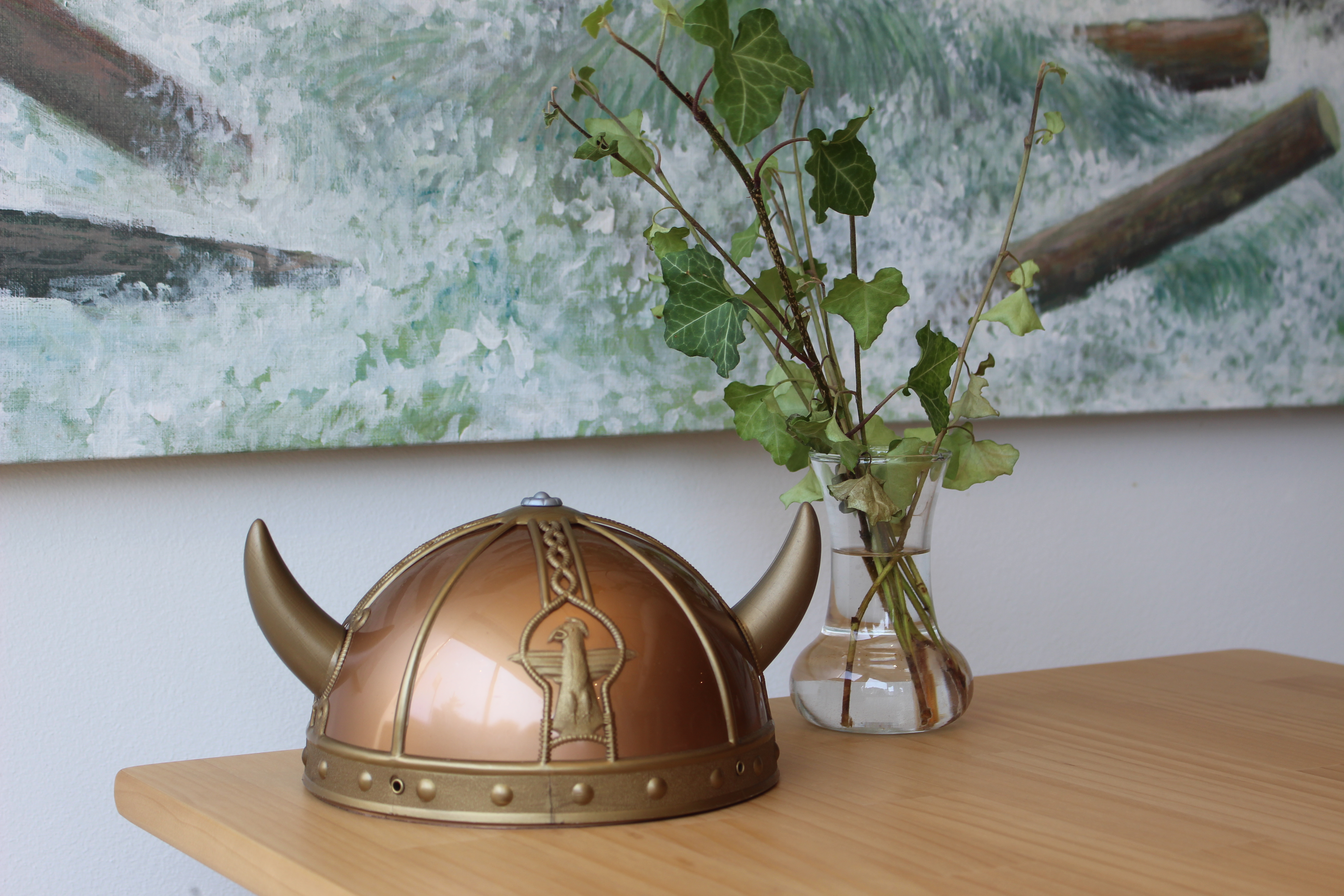 Bronze Viking Helmet