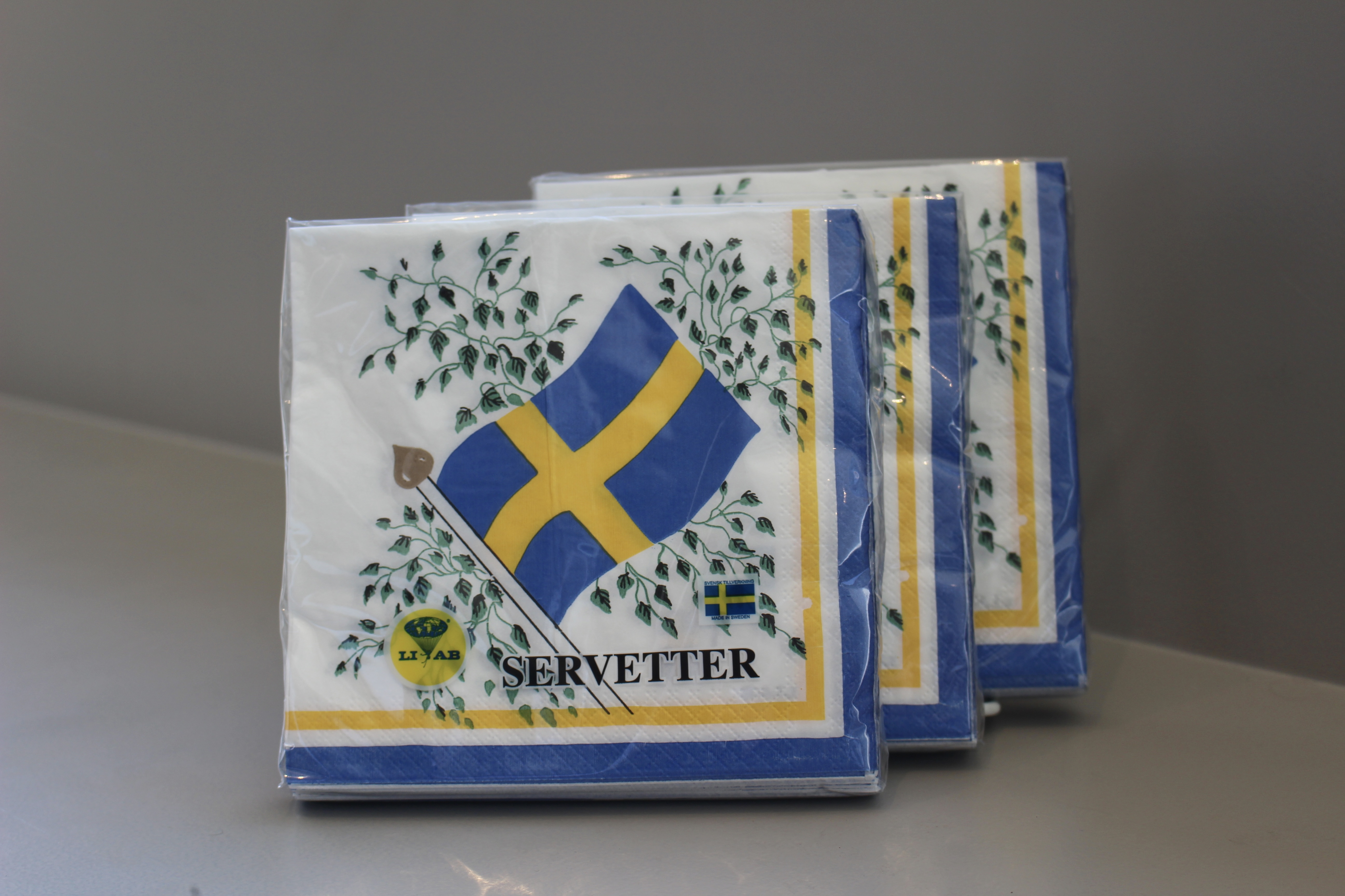 Swedish Flag Lunch Napkin