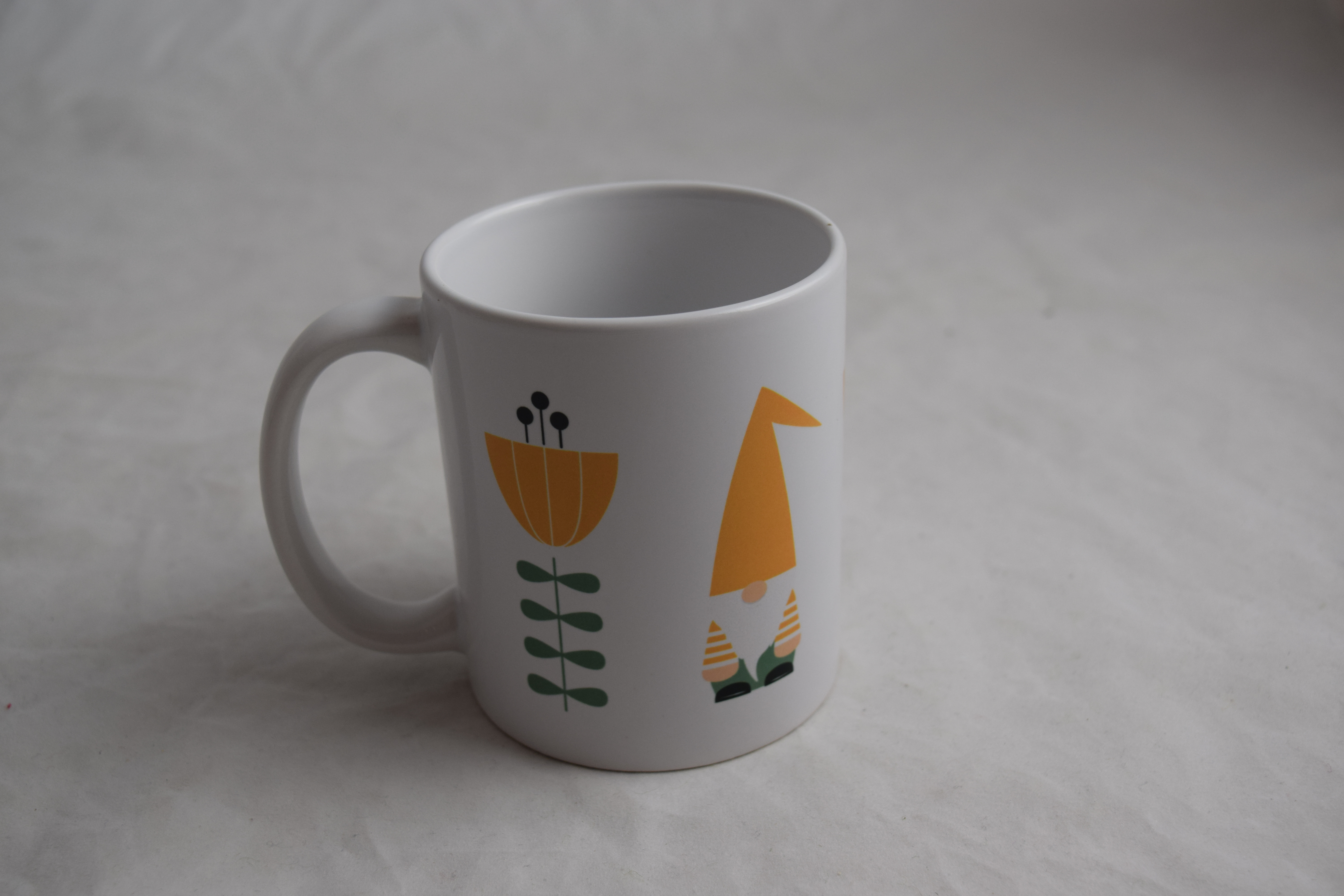 Gnome and Flower Mug