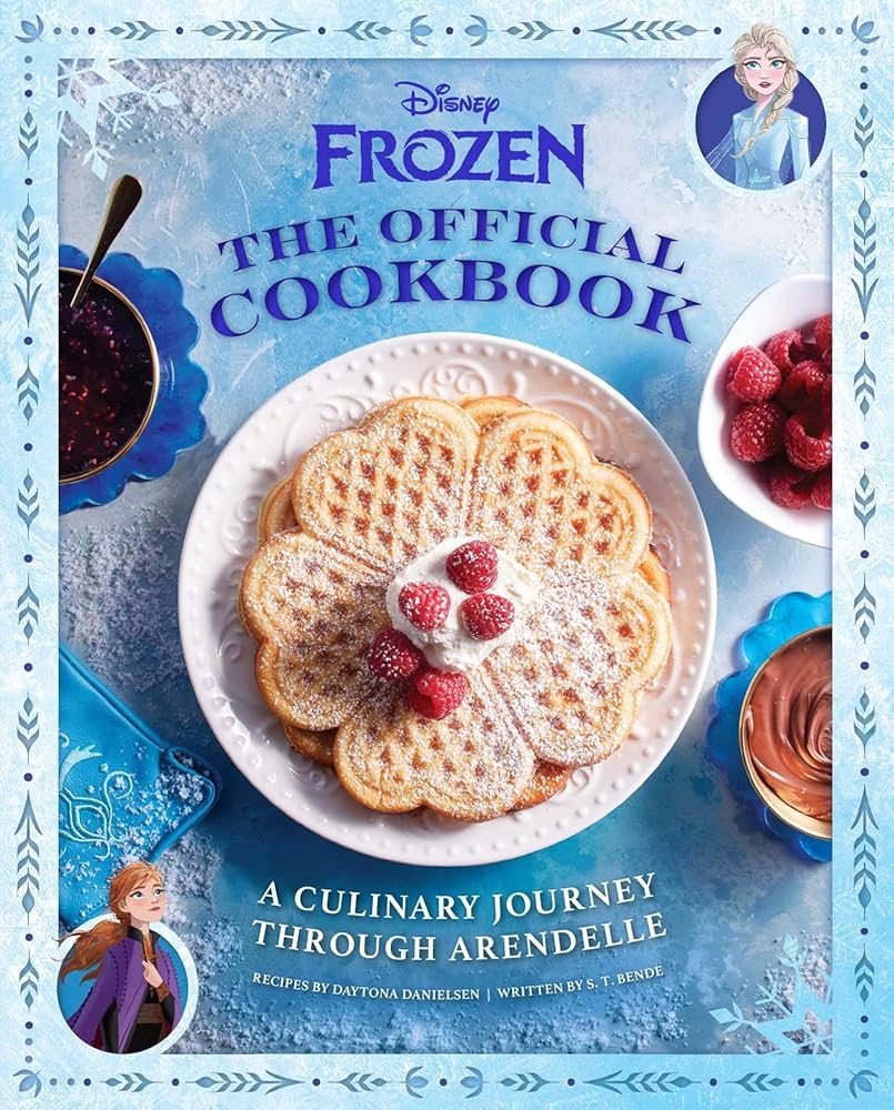 Disney Frozen: The Official Cookbook book cover