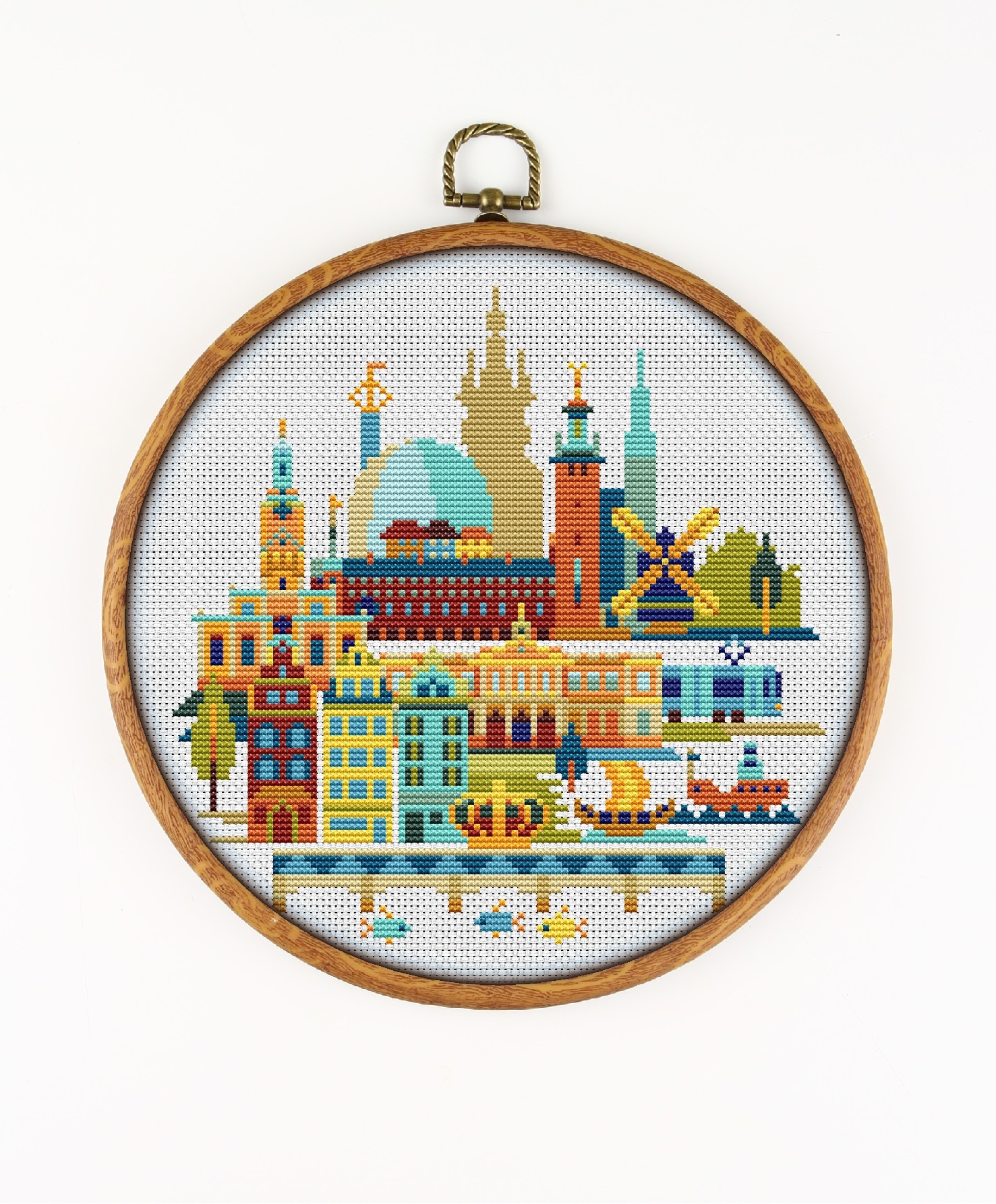 Stockholm Counted Cross Stitch Set