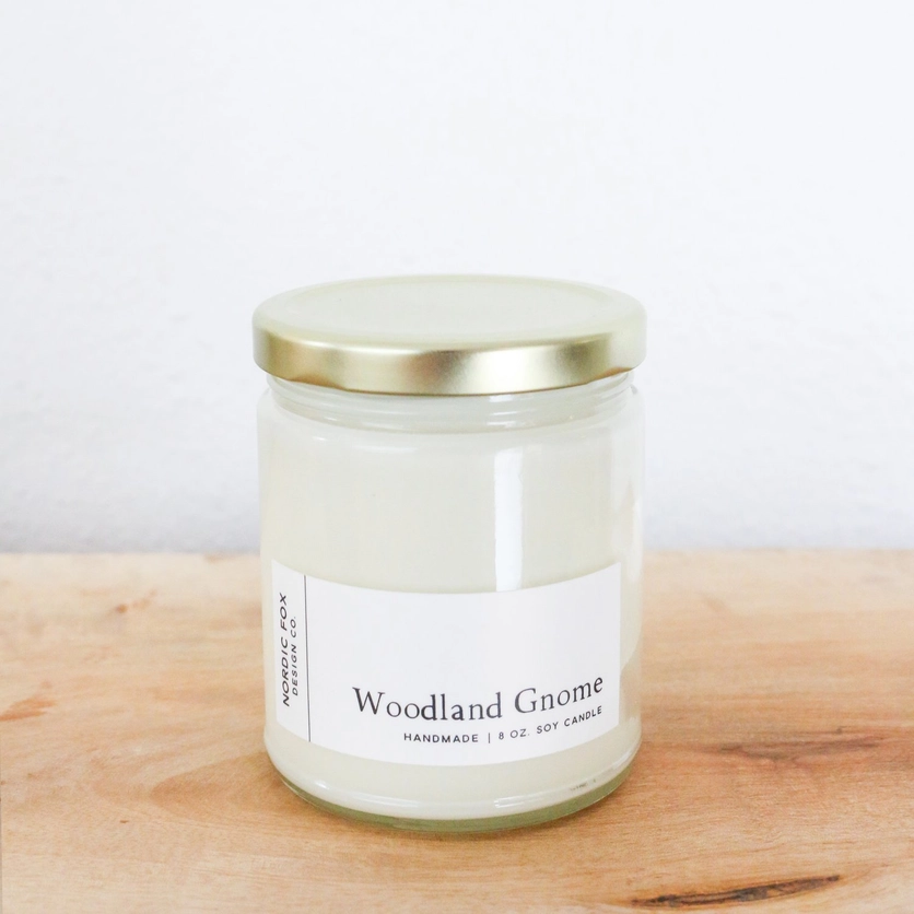 Woodland Gnome Candle