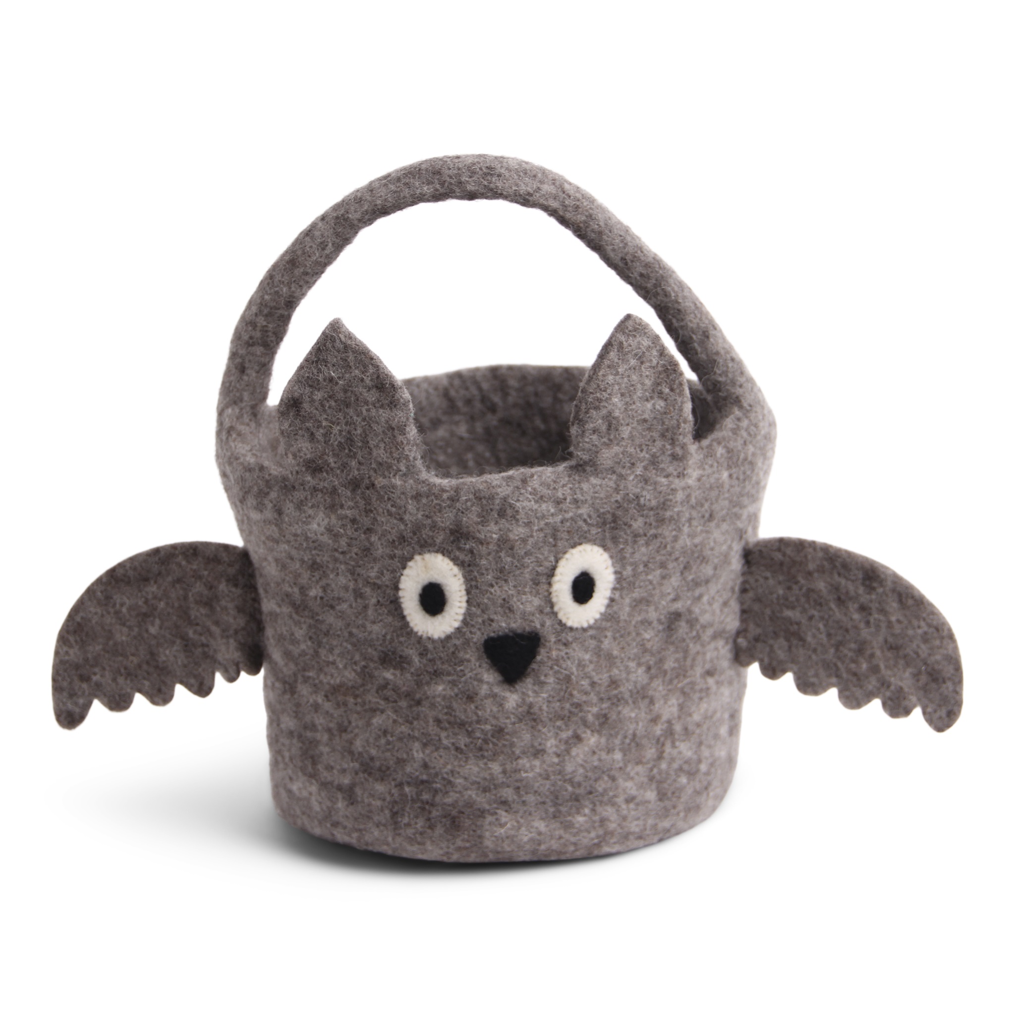Felted Halloween Basket