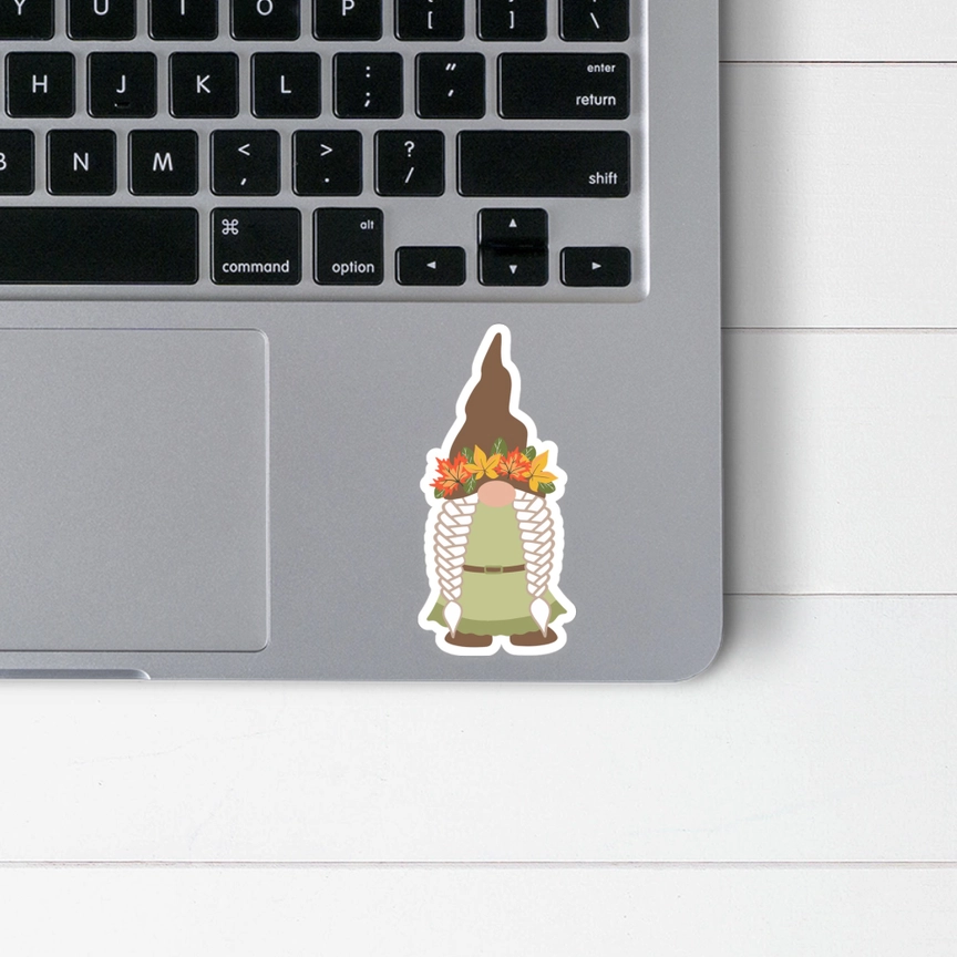Autumn Gnome Sticker