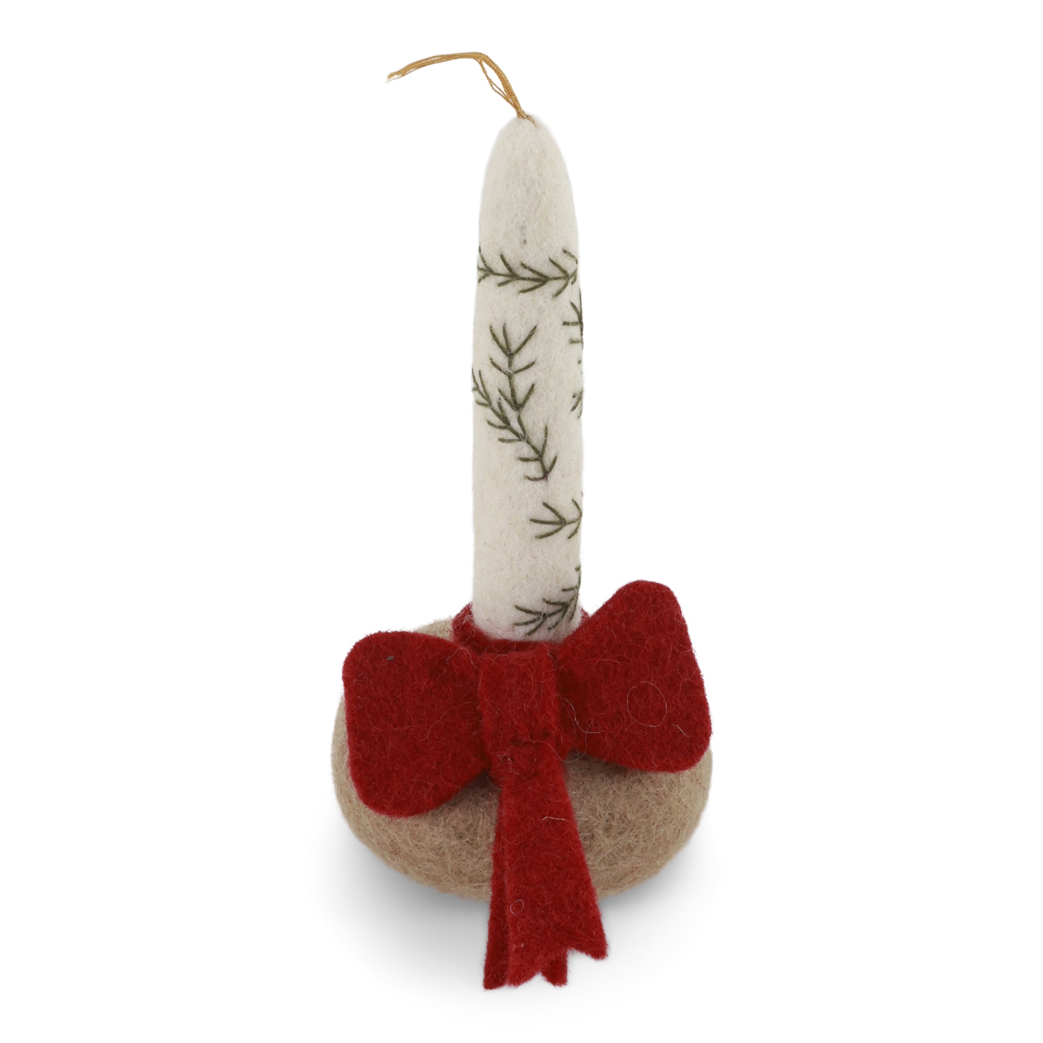 Felted Candle