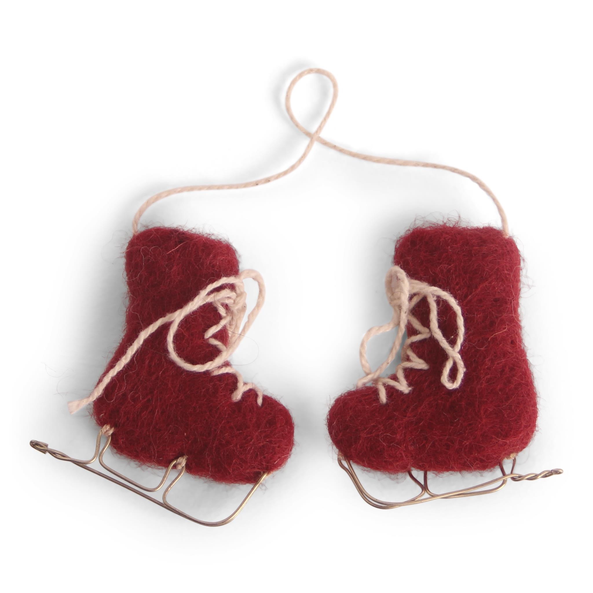 Red Ice Skates