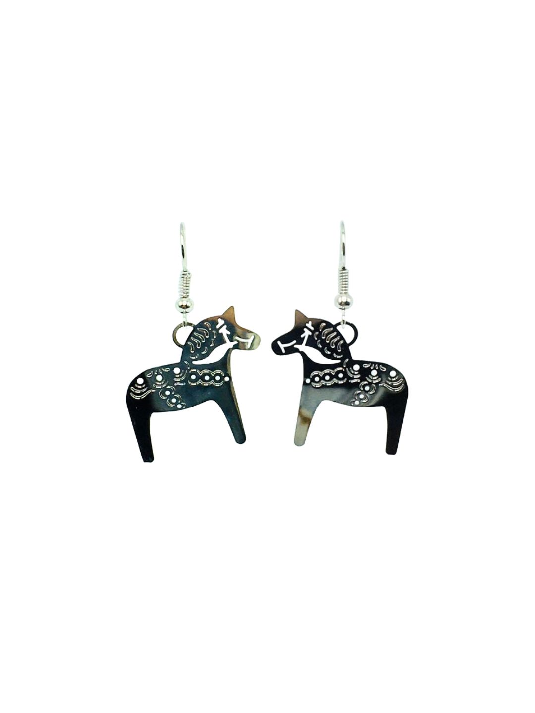 Dala Horse Earrings