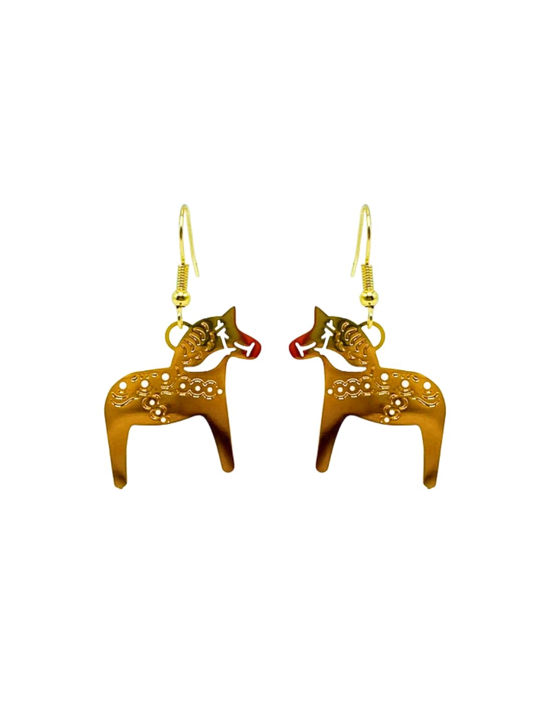 Dala Horse Earrings