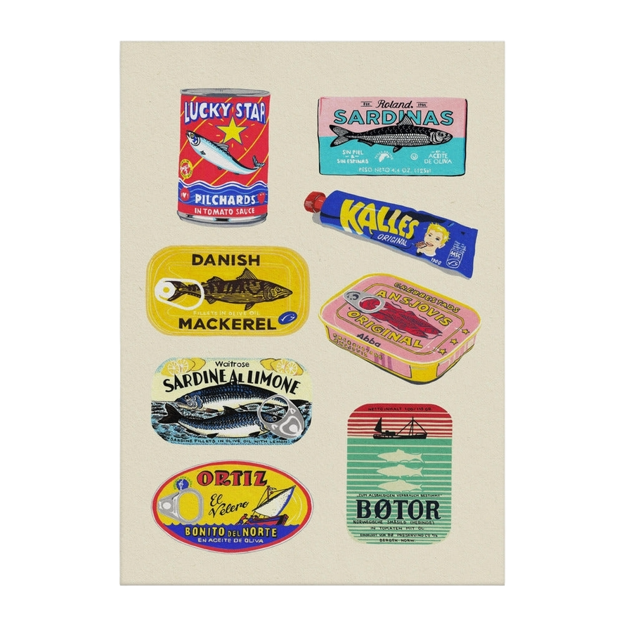 Art Print, Tinned Fish