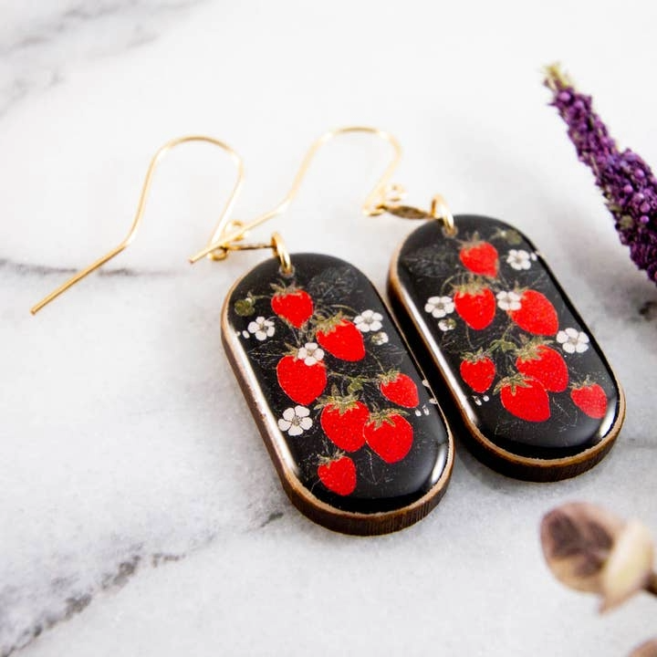 Strawberry Earrings