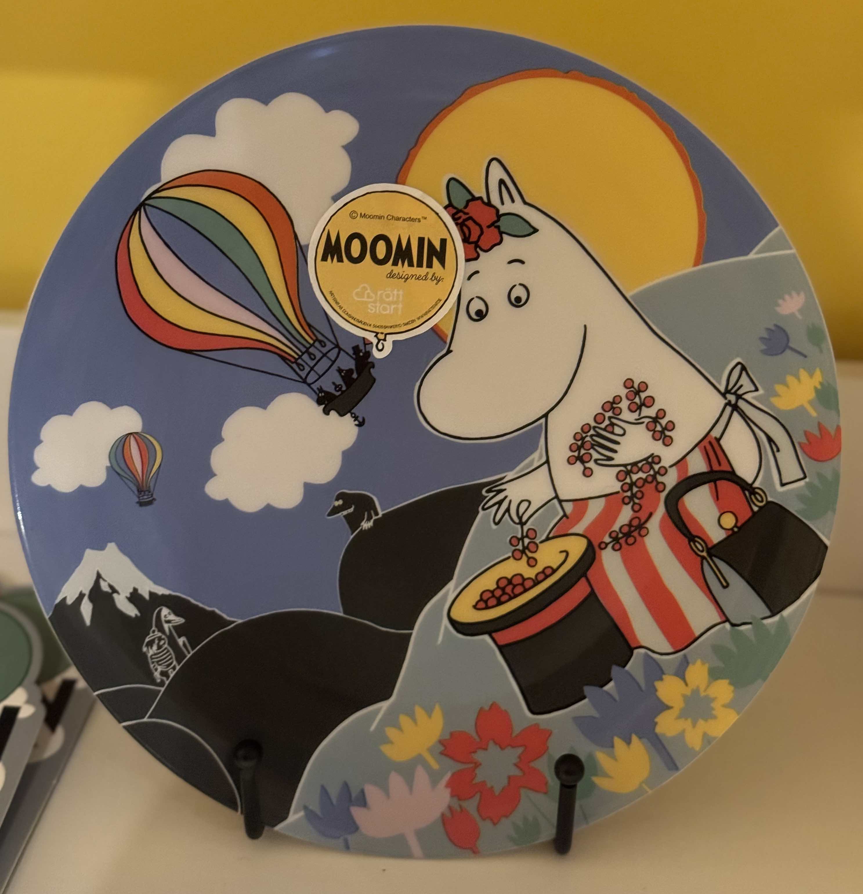 Moomin plate