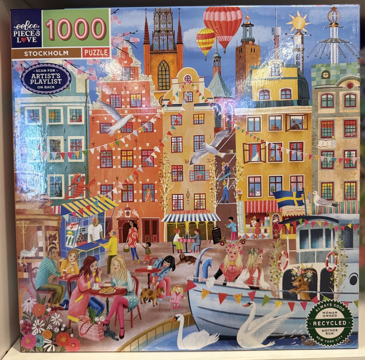 Stockholm 1,000 piece puzzle