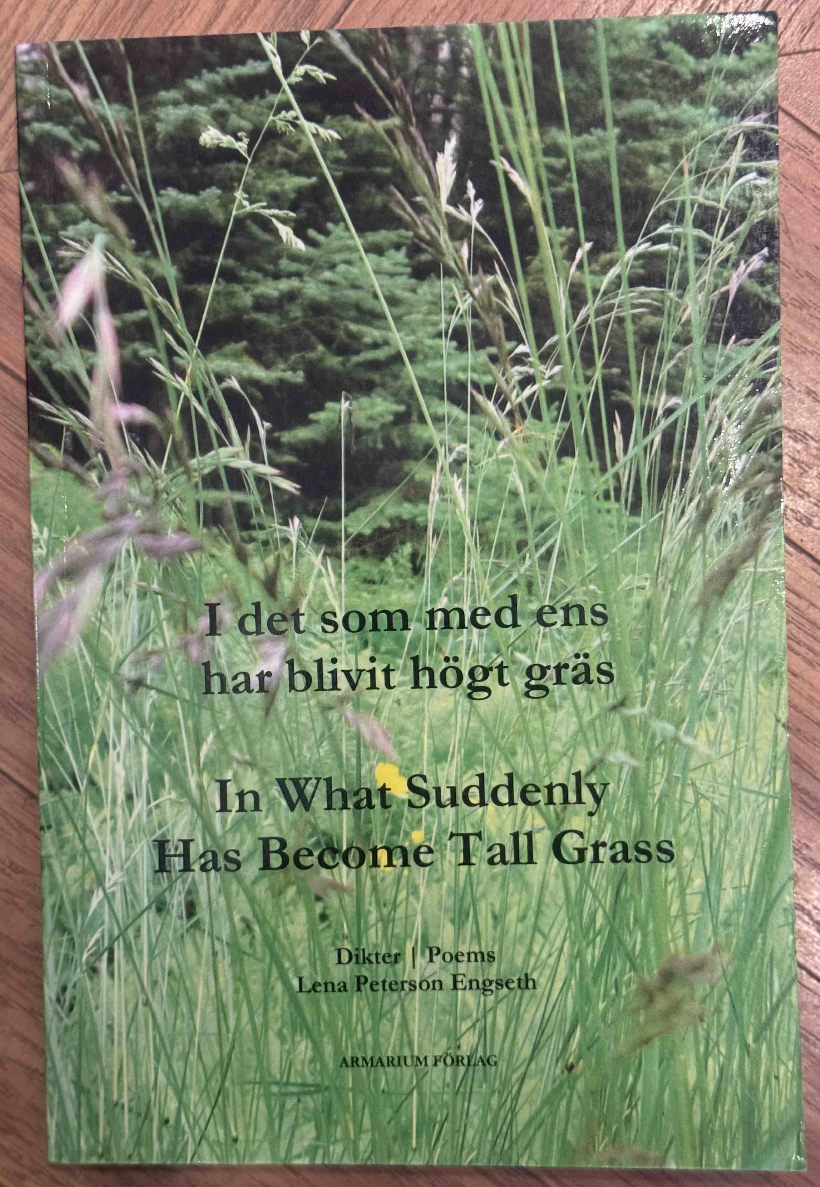 In what suddenly has become tall grass
