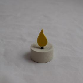 Wooden tealight candle