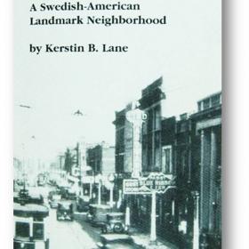 Book cover with title and old photo of the Andersonville neighborhood. 