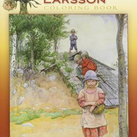Carl Larsson Coloring Book cover
