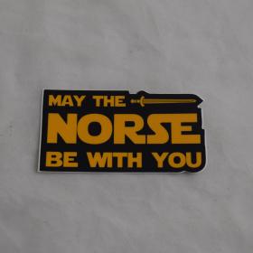 Norse Be With You Sticker