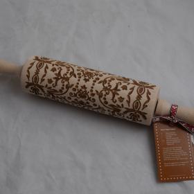 Folk Pattern Rolling Pin