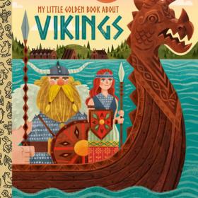 My Little Golden Book About Vikings book cover