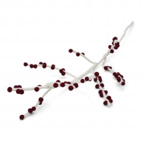White Branch w/Dark Red Berries