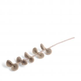 Silver Round Leaf Branch