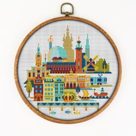 Stockholm Counted Cross Stitch Set