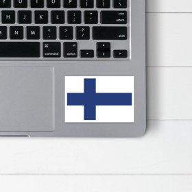 Finnish Flag Sticker