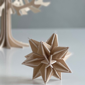 Lovi Star10 cm, Natural