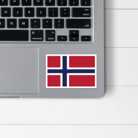 Norwegian Flag Sticker