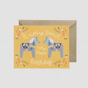 Wishing You A Very Happy Birthday Card