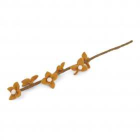 Gold Flowers on Stalk