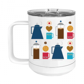 Coffee and Cookies Camp Mug