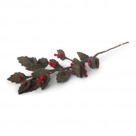 Multi-Leaf Holly Branch