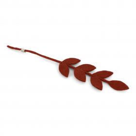 Brown Orange Leaf Branch