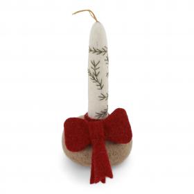 Felted Candle