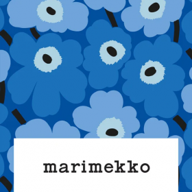 Marimekko Notecards Blue