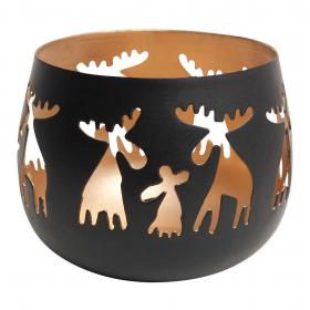 Lantern, Three Moose