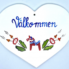 Valkommen Heart Sign