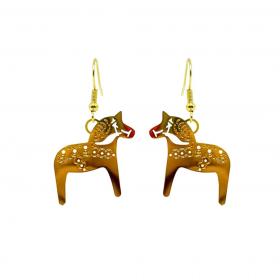 Dala Horse Earrings