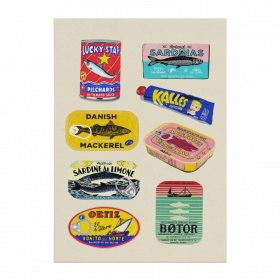 Art Print, Tinned Fish