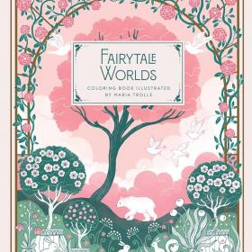 Fairytale Worlds Coloring Book