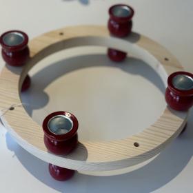 advent candle ring